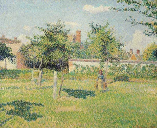 Femme dans le pré à Éragny, printemps, 1887